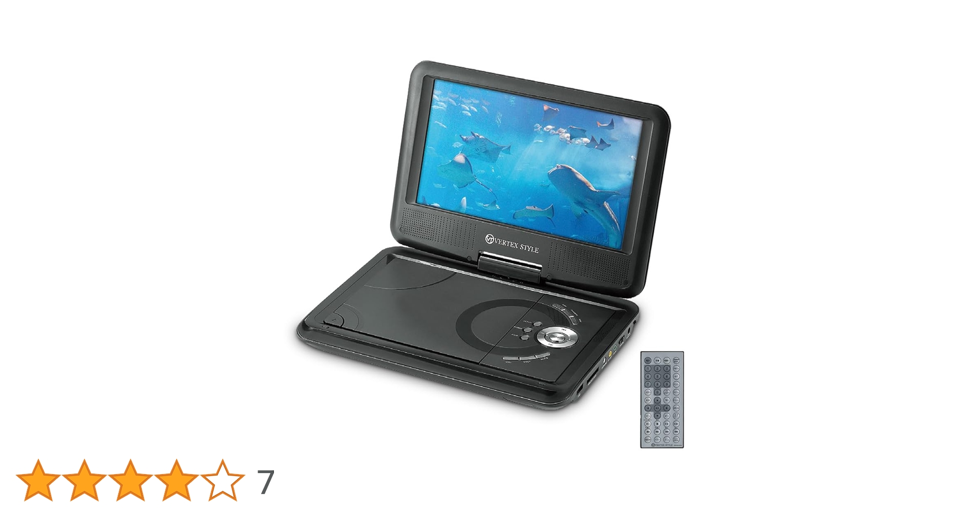ヴァーテックス DVD プレーヤー　ポータブル PDVD-V092BK Amazon | VERTEX ヴァーテックス ポータブルDVDプレーヤー